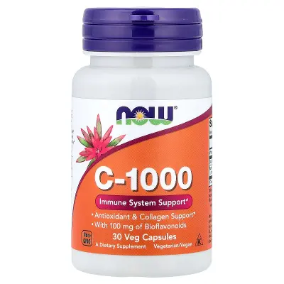 Нау (Now) Витамин C 1000 капсулы №30 Нау (Now) Витамин C 1000 капсулы №30