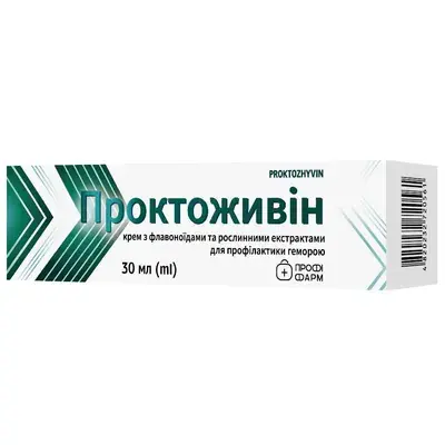 Проктоживин крем д/профил.геморроя 30мл, Профи Фарм